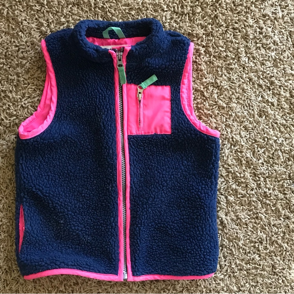 Carter’s girls sherpa vest